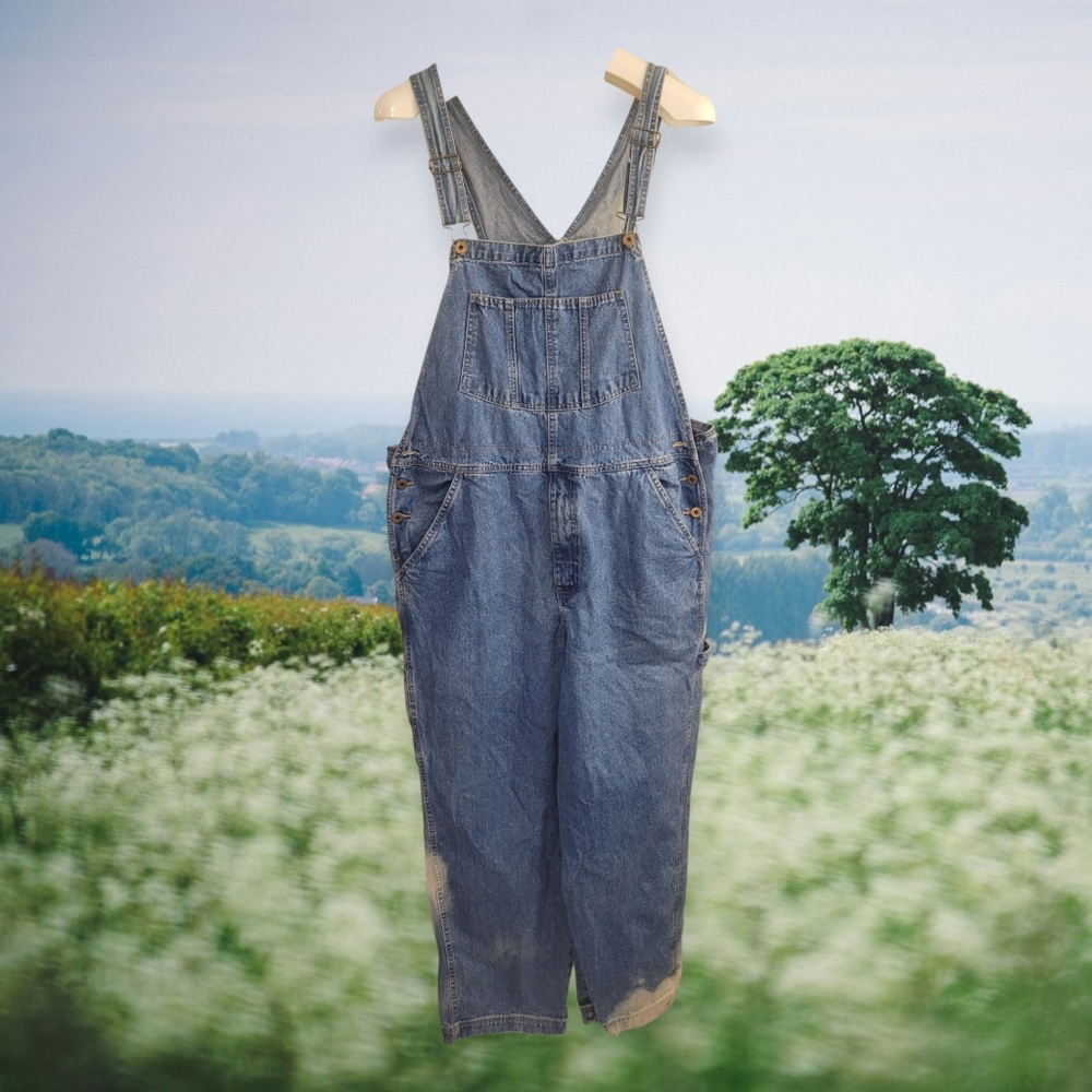 90s Cotton Overalls